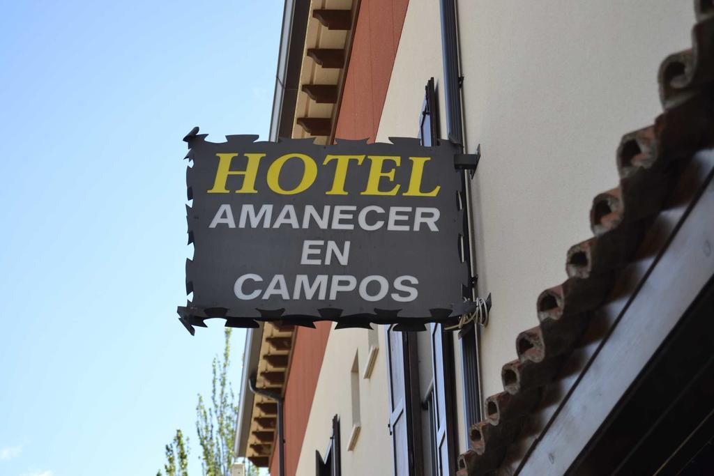 Amanecer En Campos Hotel Población de Campos Esterno foto